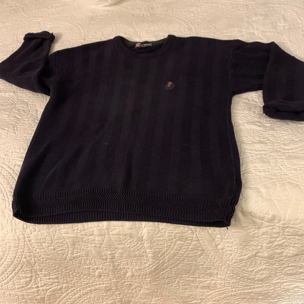 Navy chaps Ralph Lauren crew neck